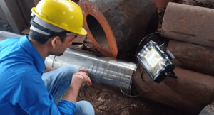 Optimasi Sistem Flaw Detector untuk Pendeteksian Cacat Struktural pada Konstruksi