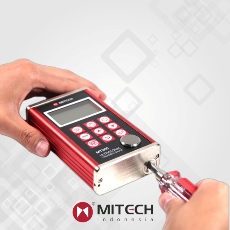 Jual Alat Ukur Ketebalan Ultrasonik MITECH MT200 | MITECH INDONESIA