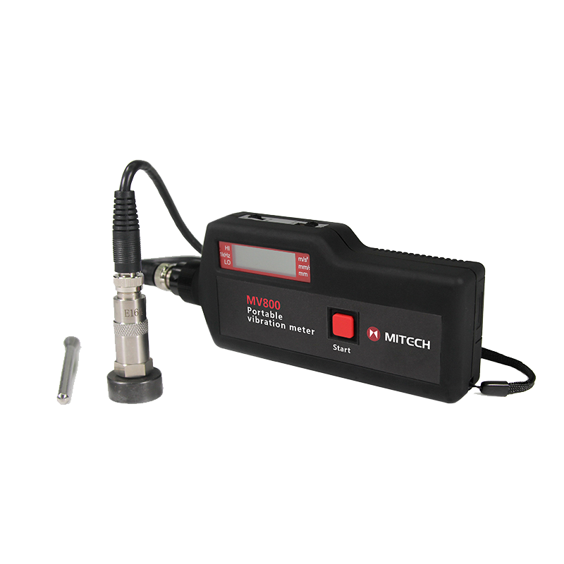 MV 800 Portable Vibration Meter - Alat ukur getaran portabel dengan sensor terpisah untuk maintenance