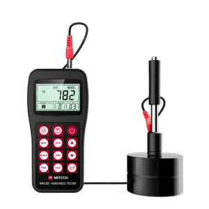 MH180 Portable Leeb Hardness Tester - Alat ukur kekerasan portabel dengan layar digital dan sensor di ujungnya