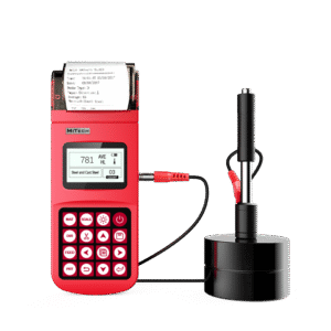 MH320 Portable Leeb Hardness Tester - Alat uji kekerasan portabel dengan printer terintegrasi untuk inspeksi cepat.