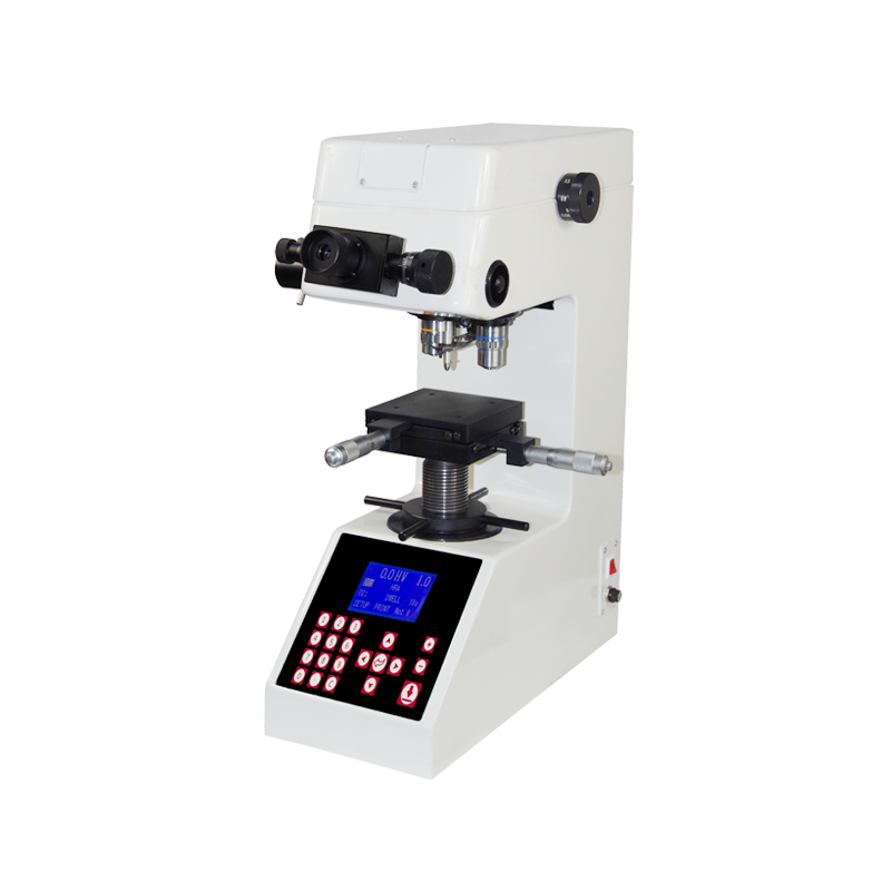 Mitech MHV-1 Micro Hardness Tester - Alat uji kekerasan Vickers digital untuk material dan coating tipis.
