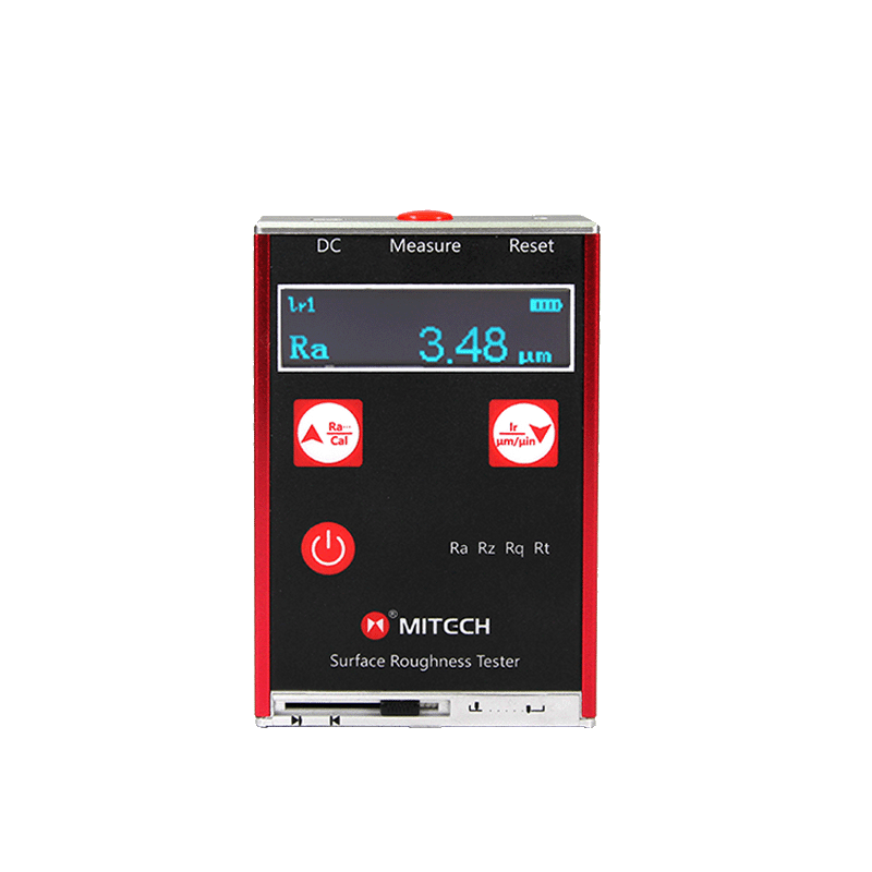 MR100 Pocket Surface Roughness Tester - Alat ukur kekasaran permukaan portabel dengan layar digital dan probe