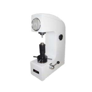 Mitech MHR-45A Surface Rockwell Hardness Tester - Alat ukur kekerasan logam mekanikal dengan tuas dan indikator analog.