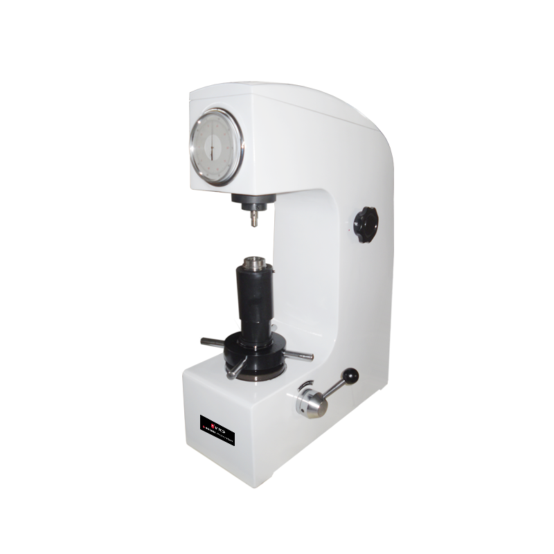 Mitech MHR-45A Surface Rockwell Hardness Tester - Alat ukur kekerasan logam mekanikal dengan tuas dan indikator analog.