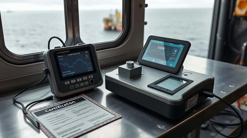 Alat ukur kekerasan portabel di lingkungan offshore korosif untuk inspeksi NDT dan welding engineer.